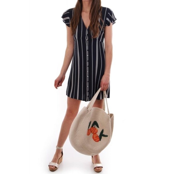 NWT RAILS Helena Admiral Striped Dress - Picture 3 of 5